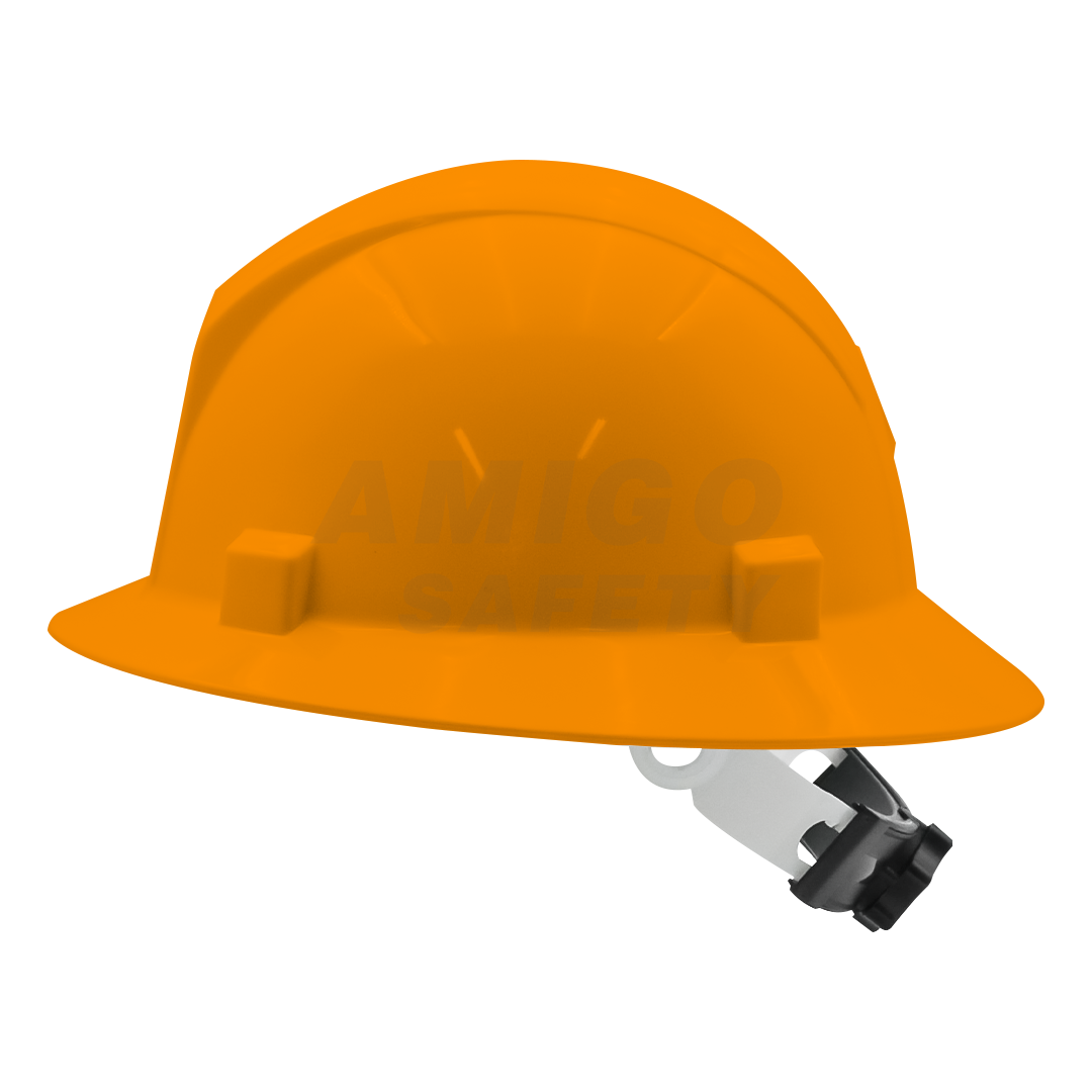 CASCO ALA ANCHA CON SUSPENSIÓN MATRACA DE 4 PUNTOS LAMIRA NARANJA AS-4460 ...
